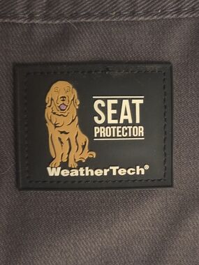 WeatherTech Gray Seat Protector (Waterproof)